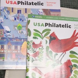 USA Philatelic Magazines Set Of 2 Summer And Fall Of 2025